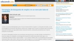 Lee más sobre el artículo Colaboración en el monográfico de EducaWeb sobre Orientación laboral