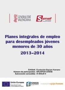 Lee más sobre el artículo Fundación Equipo Humano inicia un “Plan Integral de Empleo” para desempleados menores de 30 años.