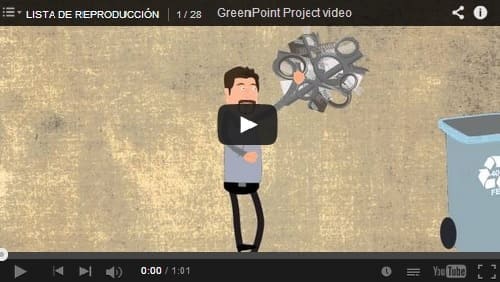 Video del proyecto GreenPoint o como la cultura verde se convierte en ahorros para tu PYME.