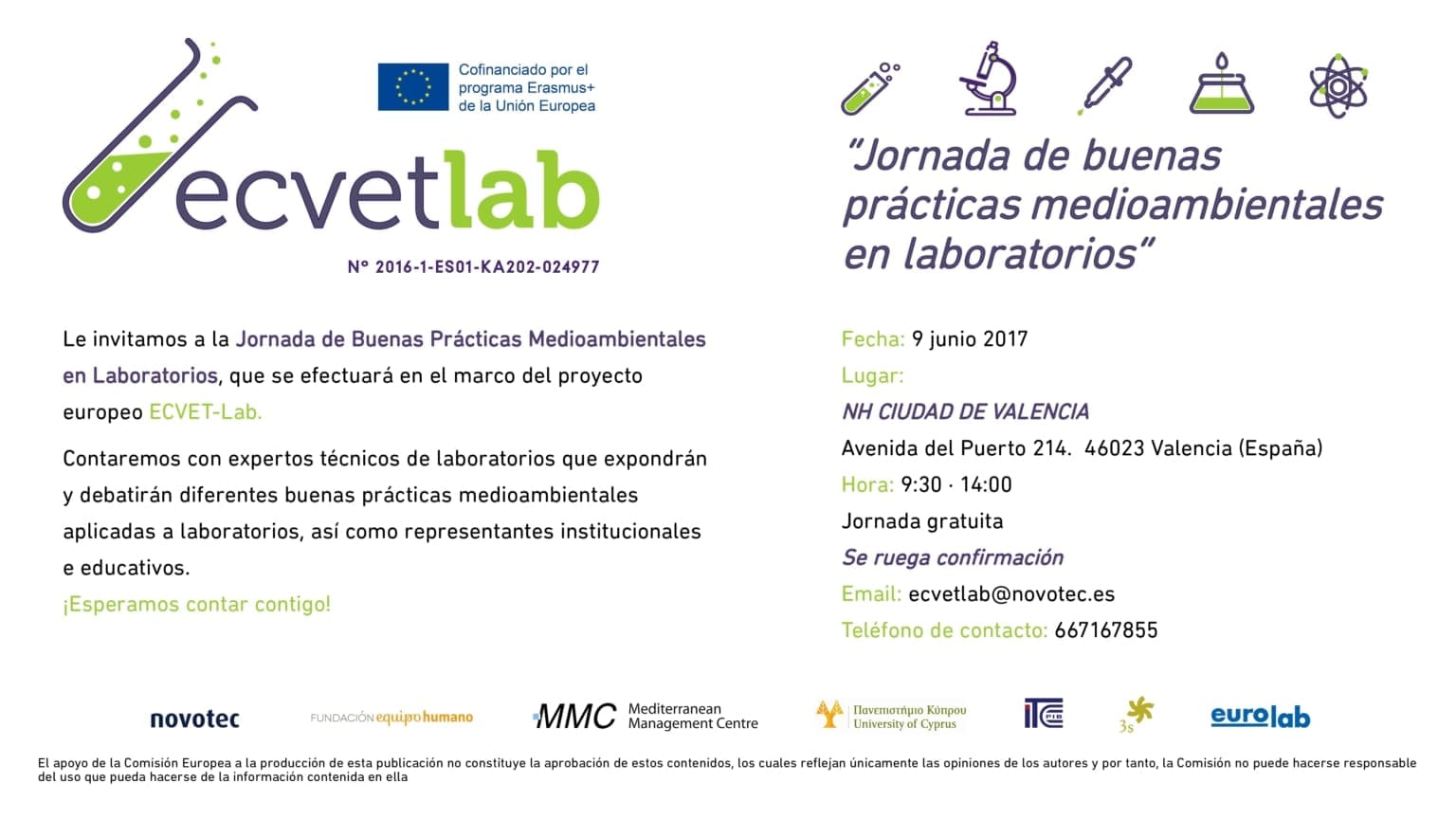 Fundación Equipo Humano celebra la Jornada de Buenas Prácticas Medioambientales en Laboratorios