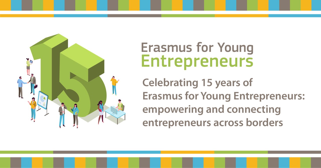 ¡Erasmus para Jóvenes Emprendedores (EYE) cumple 15 años!