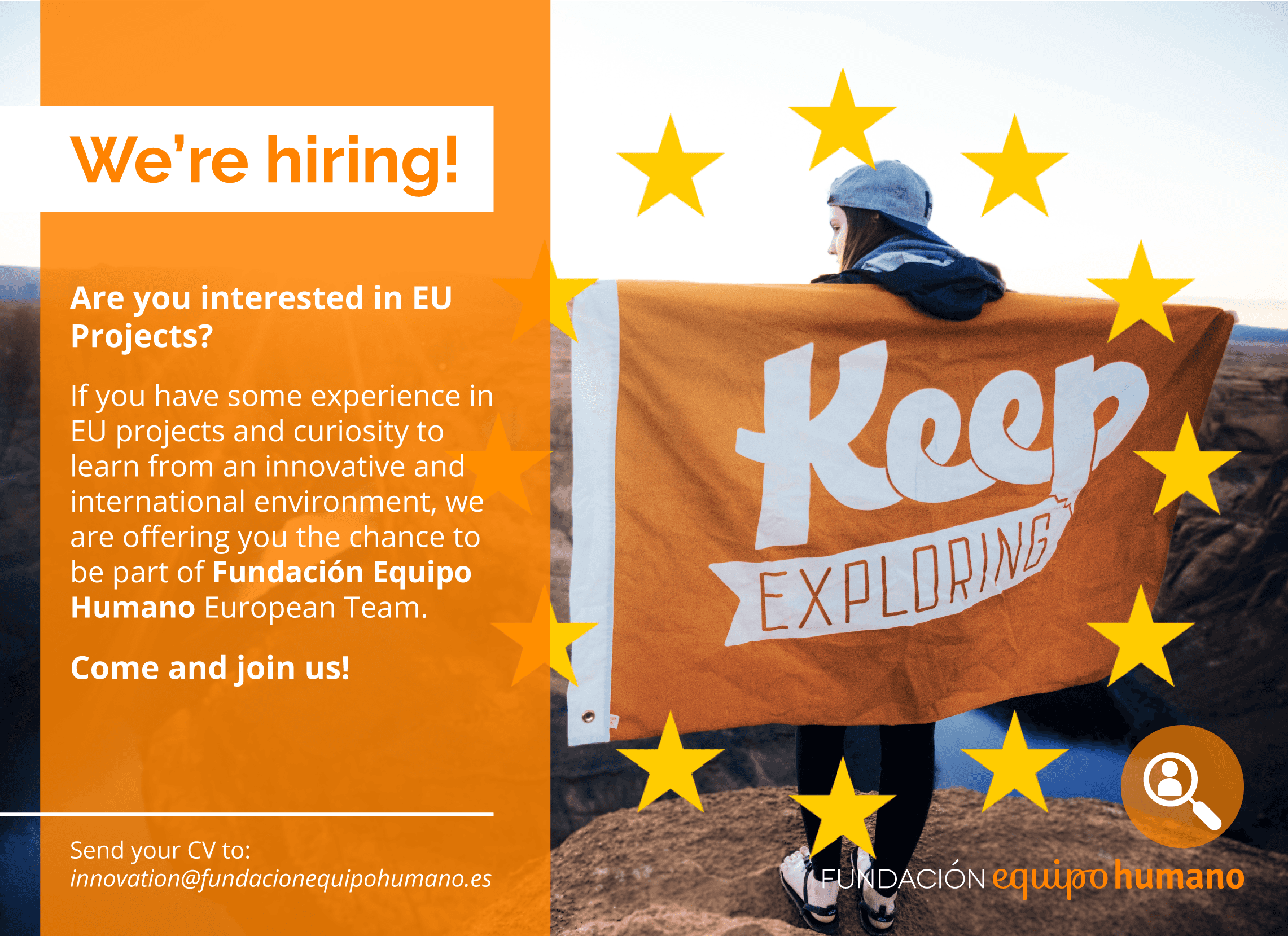 We’re hiring!